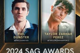 Phil Dunster and Taylor Zakhar Perez: The Faces of the 2024 SAG Awards