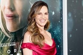 Hilary Swank Stuns in Red Dress at ‘Ordinary Angels’ Premiere