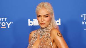 Karol G Shines in Crystal Gown at Billboard Women in Music Awards 2024