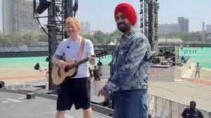 Diljit Dosanjh and Ed Sheeran Set Mumbai Stage on Fire with Energetic Performance