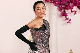 Michelle Yeoh Stuns in Custom Balenciaga at the 2024 Academy Awards