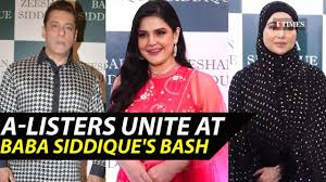 Celebrities Attend Baba Siddique’s Glamorous Iftar Party