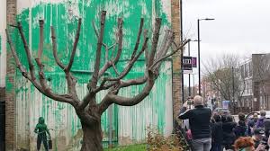 New Banksy London Mural Causes Sensation in North London