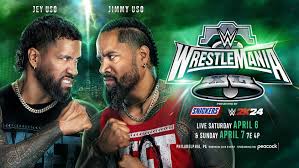 Jimmy Uso Faces off Against Jey Uso at WrestleMania Showdown