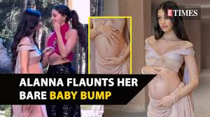 Alanna Panday Flaunts Bare Baby Bump at Event with Ananya Panday: A Bonding Moment Captured On Stage