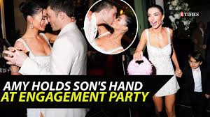 Amy Jackson and Ed Westwick’s Luxurious Engagement Celebration in London