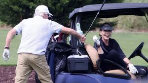 Catherine Zeta-Jones and Michael Douglas Share a Romantic Day of Golf in Montecito