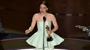 Emma Stone Wins Second Best Actress Oscar for ‘Poor Things’