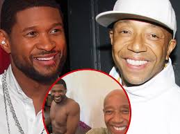 Usher Finds Peace and Yoga in Bali with Russell Simmons