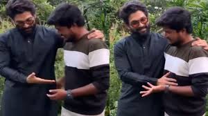 Allu Arjun and Rashmika Mandanna spotted together in Visakhapatnam with director Sukumar and Fahadh Faasil