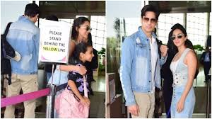 Sidharth Malhotra and Kiara Advani: Twinning in Denim – Airport Style!