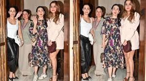 Kareena Kapoor, Karisma Kapoor, Malaika Arora, and Amrita Arora’s Glamorous Night Out