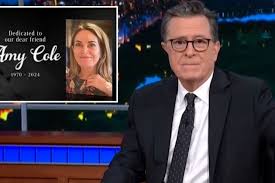 Stephen Colbert Pays Emotional Tribute to Executive Assistant Amy Cole