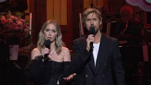 Ryan Gosling Sings About Ken on SNL, Annoying Emily Blunt