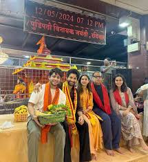 Rohit Saraf and Ishq Vishk Rebound Cast Seek Blessings at Shree Siddhivinayak Temple