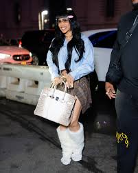 Cardi B Stuns with Rare Birkin and Courtside Glam at Knicks Game