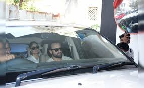 Kareena Kapoor and Saif Ali Khan Attend Ritesh Sidhwani’s Mother’s Funeral