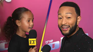 John Legend’s Daughter Luna Takes Over ‘The Voice’ Finale Interview (Exclusive)