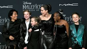 Angelina Jolie & Kids: Glamorous Red Carpet Fashion Moments