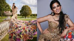 Isha Ambani steals the show with her stunning Sari at Met Gala 2024