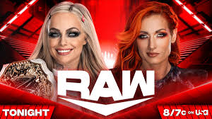 Liv Morgan vs Becky Lynch: Steel Cage Match for Women’s World Title on WWE Monday Night RAW