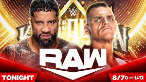 WWE Raw May 20, 2024: Jey Uso vs Gunther in King of the Ring Semifinals