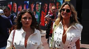 Heidi Klum and Daughter Leni Turn Heads at Monaco Grand Prix in Matching Outfits