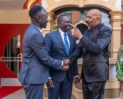 Eddie Butita fulfills 14-year dream by meeting Steve Harvey during William Ruto’s US state visit