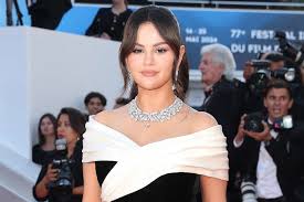 Selena Gomez Stuns in Monochromatic Gown at Cannes Film Festival