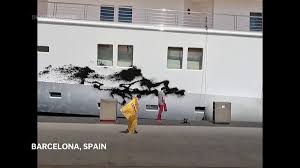 Climate Change Activists Deface Superyachts in Barcelona Protest