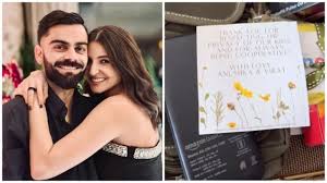 Anushka Sharma and Virat Kohli Thank Media with Thoughtful Gift for Respecting Privacy of Their Kids