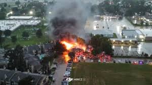 Massive Fire Displaces Flood-Weary Residents in Livingston, Texas