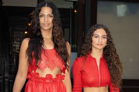 Camila Alves and Daughter Turn Heads in Matching Red Looks in New York City