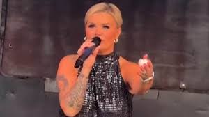 Kerry Katona Shocks Fans as She Belts Out Atomic Kitten Hits On Stage Alone