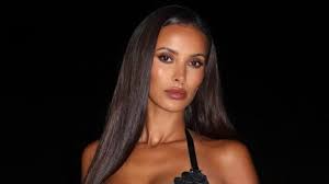 Maya Jama Stuns in Sexy Black Dress for Love Island Premiere