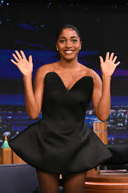 Ayo Edebiri’s Bold Black Dress Stuns on The Tonight Show: Get the Look!