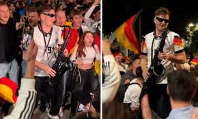 German Fan Steals the Show at UEFA Euro 2024 with Incredible Saxophone Performances