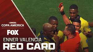 Shocking Incident: Enner Valencia Receives Red Card in Ecuador vs. Ecuador Match