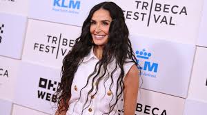 Demi Moore Dazzles in White Denim at TriBeCa Festival Premiere | Exclusive Coverage