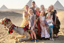 James Van Der Beek Takes His Family on a Magical Adventure to Egypt