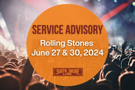 The Rolling Stones Concerts at Soldier Field: South Shore Line Advisory