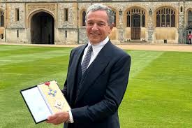 Disney CEO Bob Iger Knighted by Prince William in Windsor Ceremony