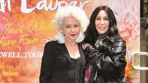 Cher Praises Cyndi Lauper at TCL Chinese Theatre Ceremony