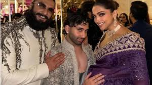 Deepika Padukone stuns in purple Sari at sangeet; photo with Orry sparks controversy