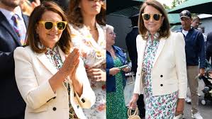 Carole Middleton Makes a Statement with Cefinn Floral Maxidress at Wimbledon