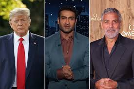 Kumail Nanjiani Roasts Donald Trump on Jimmy Kimmel Live! as Guest Host George Clooney Laughs On