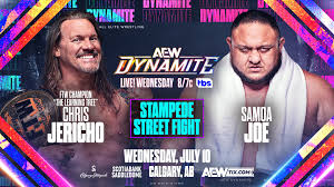 Explosive Street Fight Set for AEW Dynamite Featuring Chris Jericho and Samoa Joe