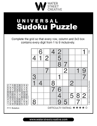 Sensational Sudoku Puzzle for July 18, 2024