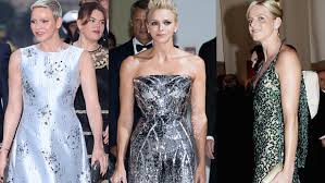 Princess Charlene’s Stunning Evolution in Red Cross Ball Dresses