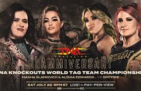 Exciting Knockouts Tag Team Title Match Added to TNA Slammiversary!